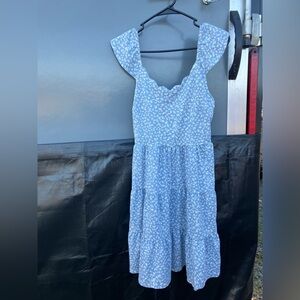 Light Blue mini dress